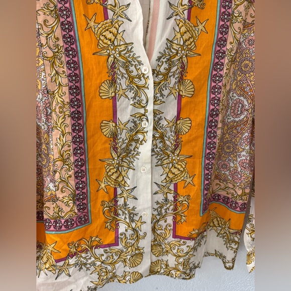 TIZZE BUCKHEAD BOXY TOP ENGINEERED PRINT S - Picture 5 of 8